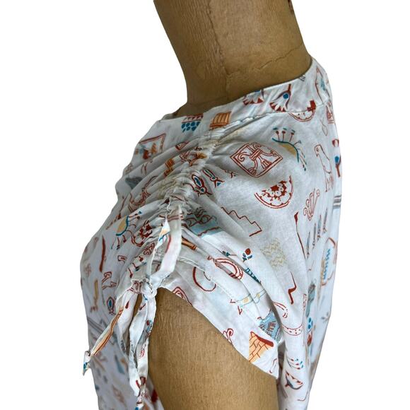 Anthropologie x Danielle Kroll Sleeveless Button Down Size XS - Picture 11 of 12